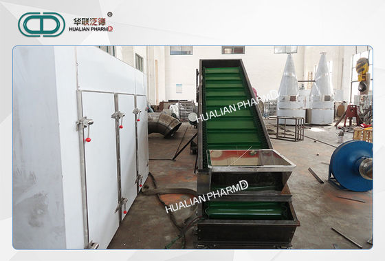 O transporte mecânico do transporte de correia do aço carbono do PVC equipa resistente ao calor alto