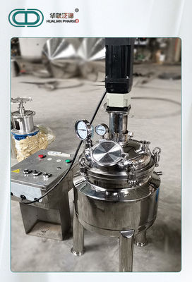 Reator de alta pressão de aço inoxidável 10L - 50L 300 Mm*4 milímetro personalizou a mistura