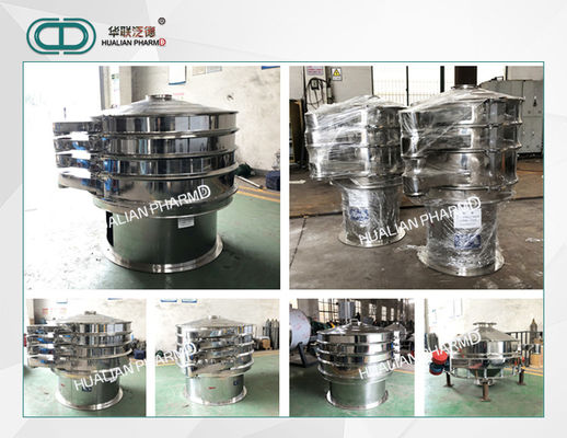 Equipamentos farmacêuticos da granulação de SUS304 316L/separador vibratório da peneira