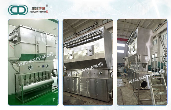 Equipamentos farmacêuticos industriais da granulação/secador fluidificado de ebulição